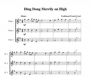 Ding Dong Merrily on High