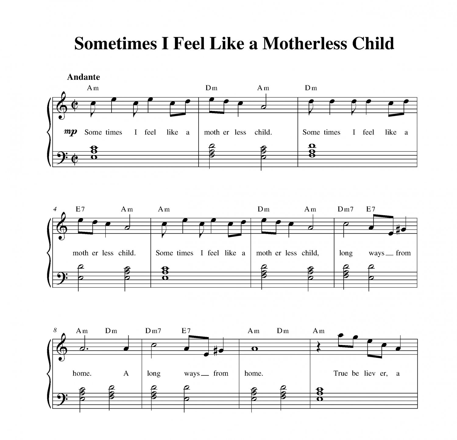 Sometimes i play. Sometimes i feel like a motherless child Ноты. Sometimes Ноты. Sometimes Ноты для фортепиано. Песня sometimes i feel like a motherless child.