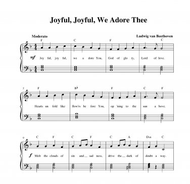Joyful, Joyful We Adore Thee