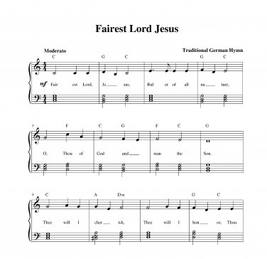 Fairest Lord Jesus