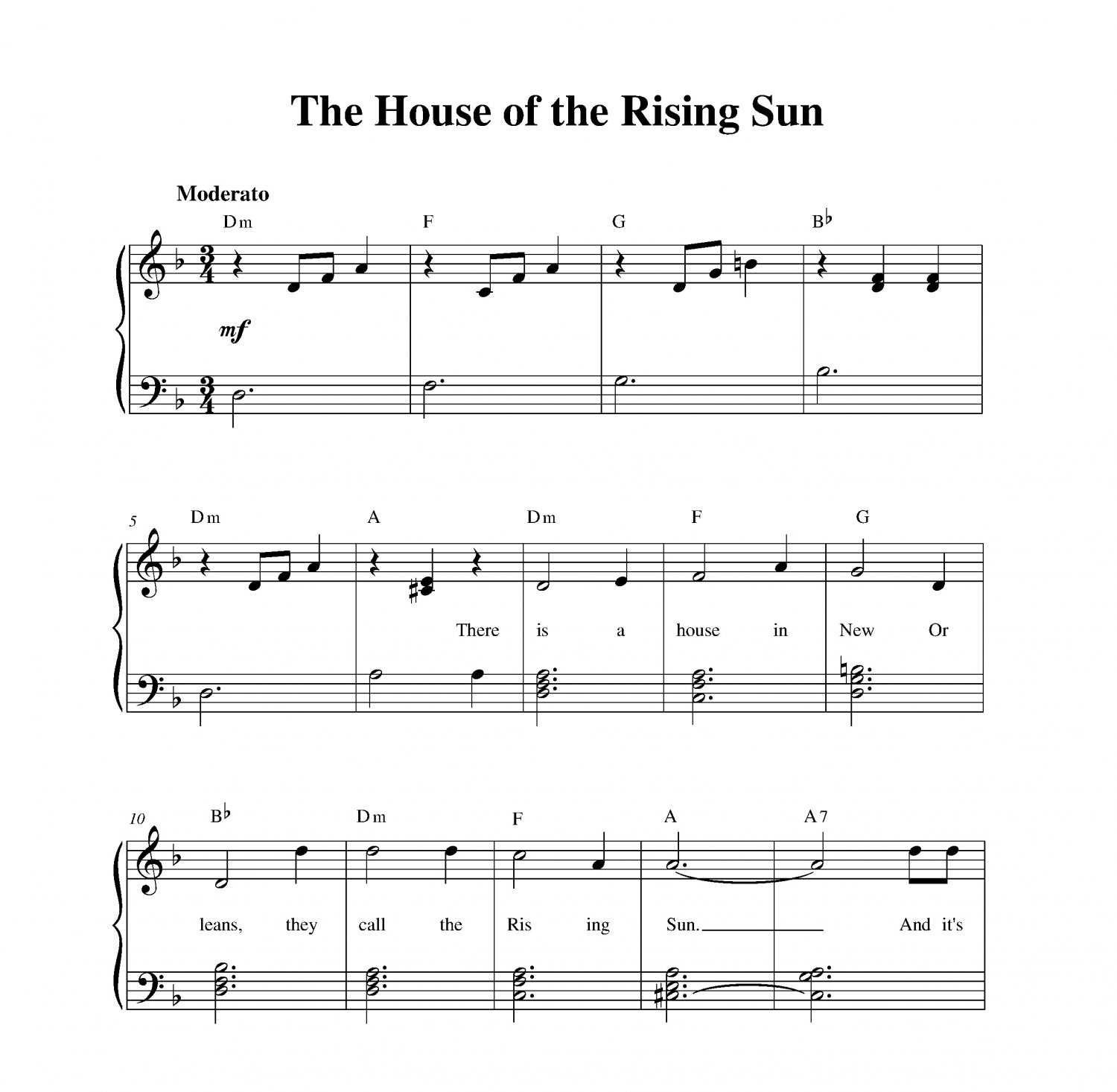tommy emmanuel house of the rising sun tab pdf