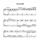 Handel - Passacaille