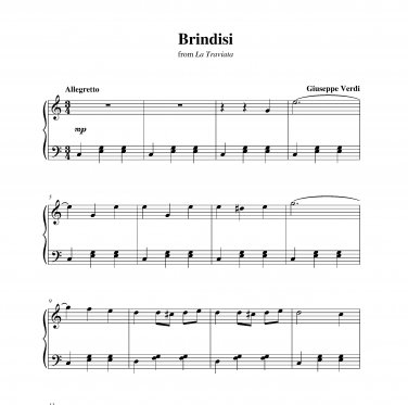Verdi - Brindisi