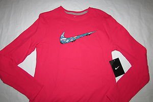 bubble gum pink nike shirt