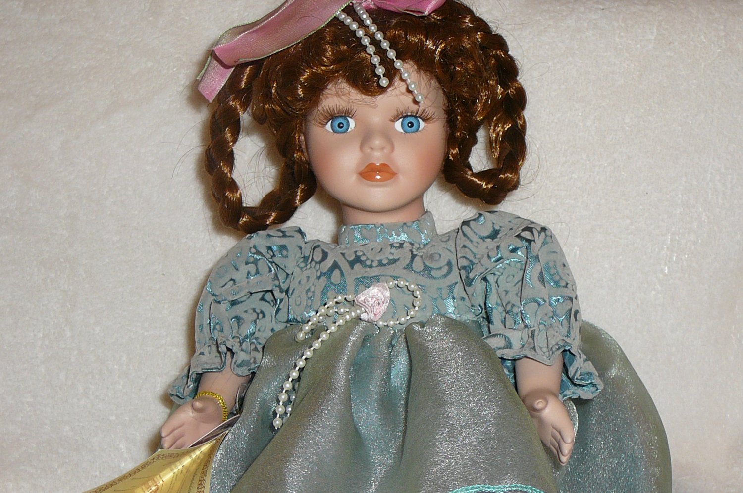 Vintage Animated Porcelain Doll 