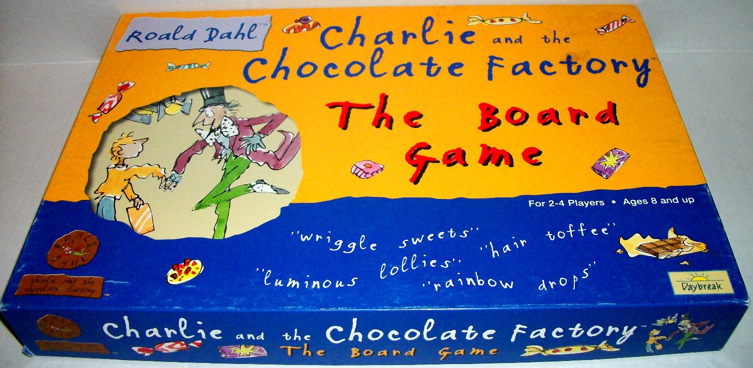 Charlie and the Chocolate Factory Board Game 2003 Roald Dahl Complete