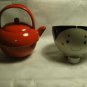 Japanese cermic teapot with  mug/cup