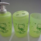 Hello Kitty Bath Accessory Set