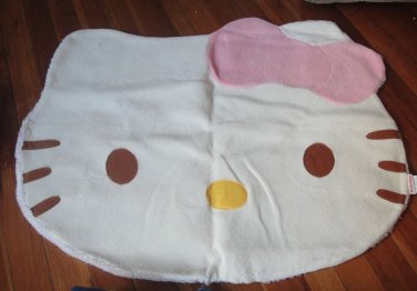 LARGE Hello Kitty rug, PLUSHY