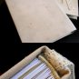 Hand Bound Daisy Journal with Yellow & Amber Accents, & Sewn-In Ribbon Bookmarks