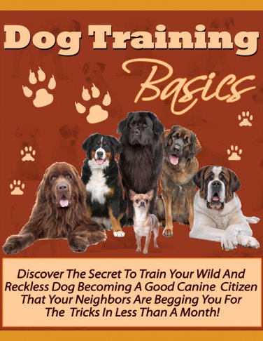 Dog Training Basics - ebook & Dog Training tips Ebook