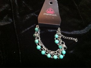 Paparrazzi Sea Green Bracelet