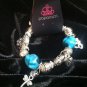 Blue Charm Bracelet