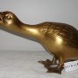 Old Vintage Antique Soli Brass Duck Garden Decor Collectible Great Condition
