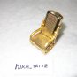 Lot 2x Antique/Vintage Lighters Gun Shaped Rocking Chair Gold Tone