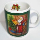 Merry Christmas Tea cup with Santa Pictures Bell leaves bear pipe gift Merry Christmas Tea cup with Santa Pictures Bell leaves bear pipe gift