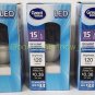 GV 3 Led 15 W repalcement Uses 3W NONDimmable DAYLIGHT 120 lumin Candelabra Base
