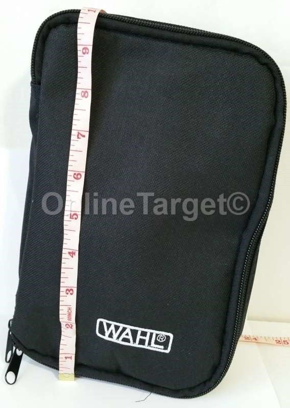 Wahl Trimmer Shaver Travel Carry Storage Case Pouch Bag Black 9818 9876