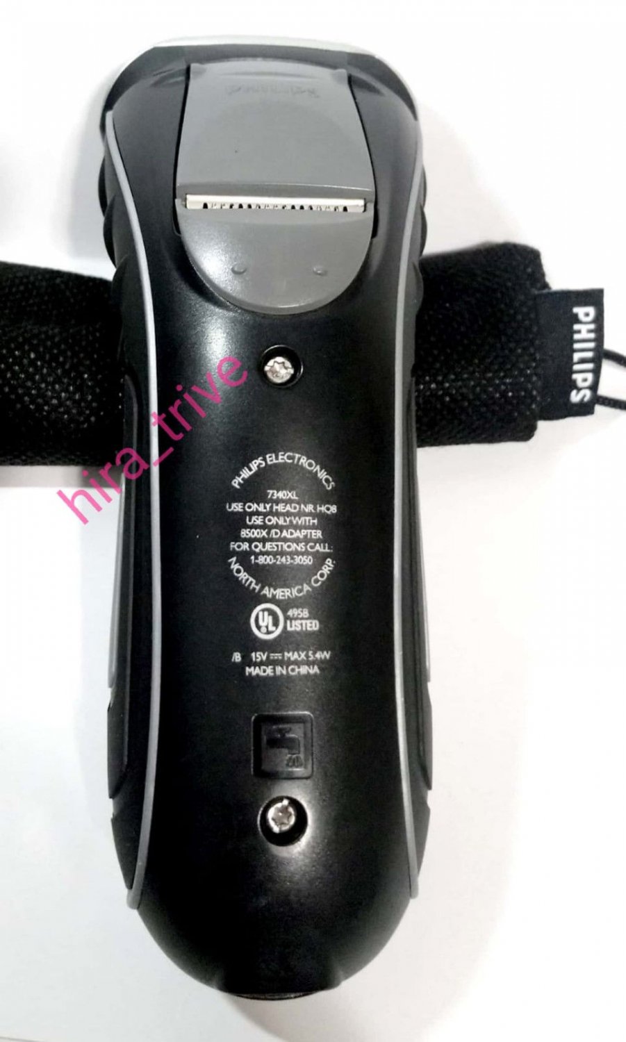 Philips Norelco HQ9 Head with 7340XL Men's Shaver Built in Trimmer