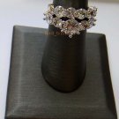 Womens 4.0 ct Wedding Band Engagement Ring Set 5 Stone Cubic Zirconia Silver #6
