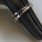 Womens 4.0 ct Wedding Band Engagement Ring Set 5 Stone Cubic Zirconia Silver #6