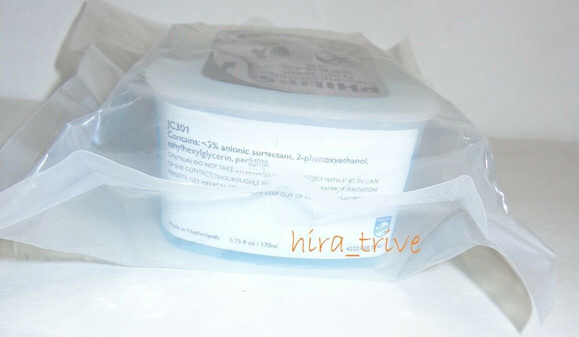 Philips Norelco Shaver Cleaning Cartridge JC301 SmartClean 5000 7000