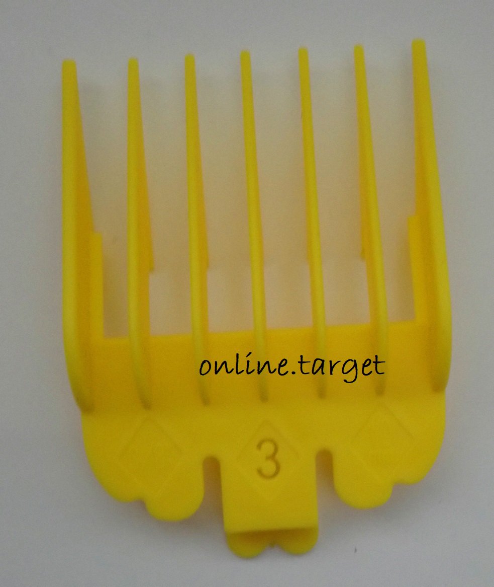 Wahl Hair Clipper Comb Guide Guard Deluxe Chrome Color 79520 79300 # 3