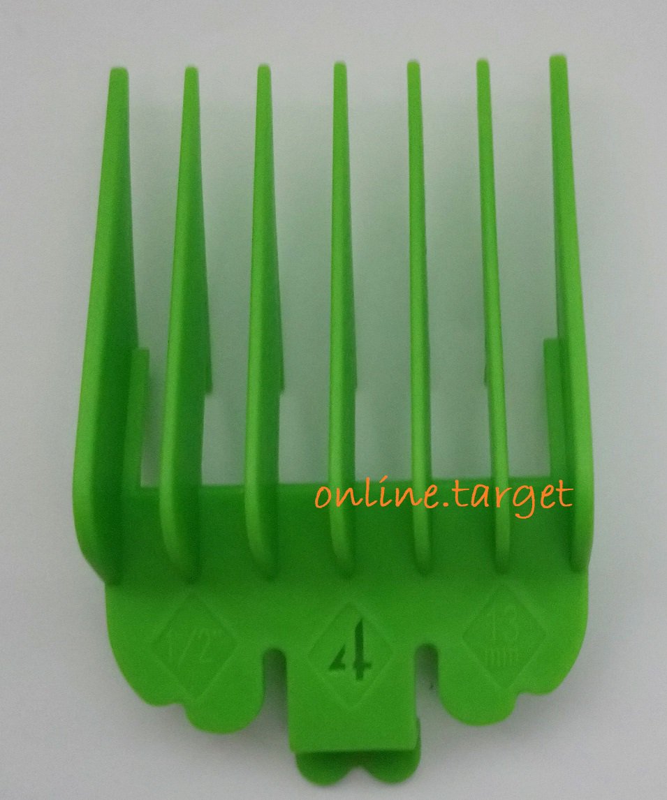 Wahl Hair Clipper Comb Guide Guard Deluxe Chrome Color 79520 79300 # 4