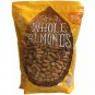 Natural Whole Almonds (3 lbs.) New Sealed for Baking, diet, cooking food Healthy