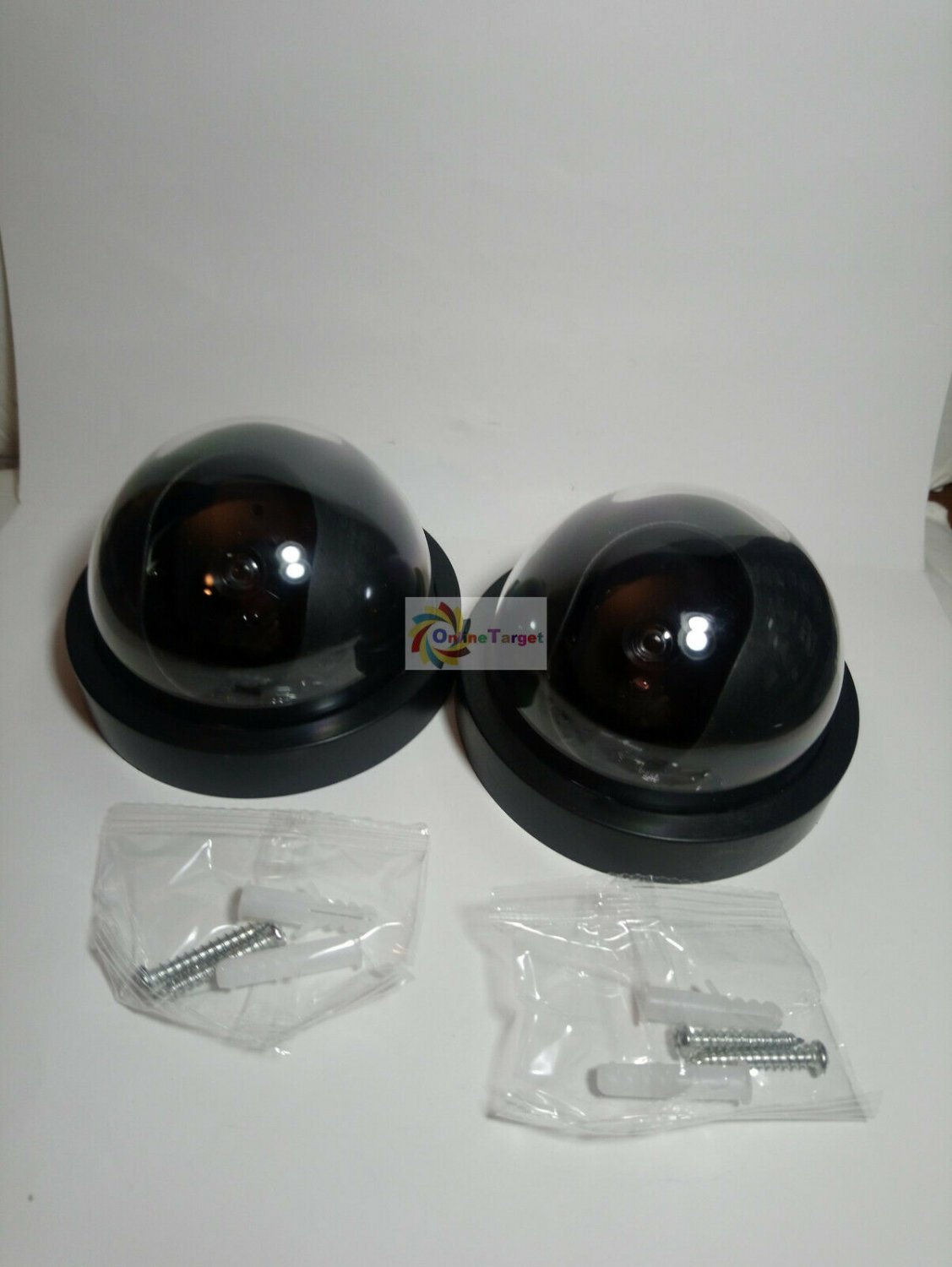 Fake CCTV Camera Indoor Outdoor Security Night Vision Home Cam