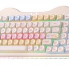 Yunzii Keyboard C98 Cake Meow Wireless Mechanical Keyboard Candy Switches White Yunzii Keyboard C98 Cake Meow Wireless Mechanical Keyboard Candy Switches White