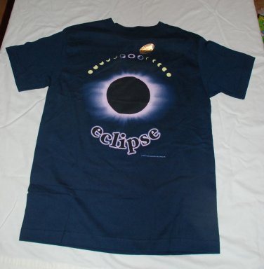 Solar eclipse T Shirt totality world tour Large