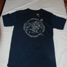 Star Chart summer T shirt glow in the dark medium