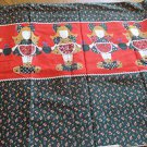 VINTAGE LITTLE GIRLS & APPLES FABRIC