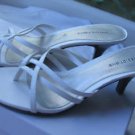 PREDICTIONS WHITE STAPPY WOMEN SHOES SANDALS SZ 9 NEW