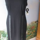NINE WEST BLACK SLEEVELESS WOMEN DRESS SZ 6  NWT