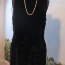 LIZ CLAIBORNE  EGGPLANT COLOR SLEEVLESS DRESS SZ 16