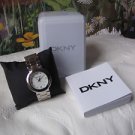 DKNY WOMEN WATCH STAINLESS STEEL SILVER NY-4875 NIB