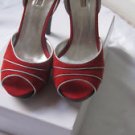 ARDEN B.  WOMEN SUEDE LEATHER SHOES SANDALS SZ 7.5 M