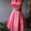 Impression Bridal Formal Dress Pink Pleated Prom Bridesmaid  SZ 10 NWT