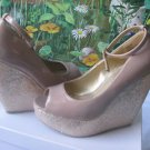 MADDEN GIRL Platforms / Weddge Evening Sandals Shoes size 7.5 New