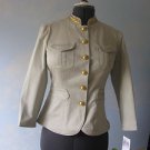 MICHAEL KORS TAN KHAKI WOMEN BLAZER / SUIT JACKET SZ 14 NWT $184