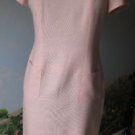 KASPER  PETITE PINK SHORT SLEEVE DRESS SZ 8P PRE-OWNED