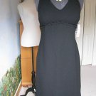 AMANDA SMITH PETITE BLACK HALTER SHORT DRESS SIZE 12P NWT