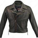 Men's Beltless Biker Jacket 46