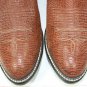 New yellow brown cowboy mens Leather fashion lucchese 2000 boots western 9.5 D