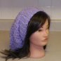 Womens Mens Rasta Baggy Slouchy Hat Tam Hippie Bohemian Dreads Purple Lavender