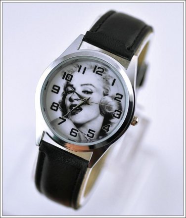 Marylin Monroe wrist quartz watch