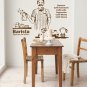 Coffee Lover Barista Modern DIY Wall Art Vinyl Decals Stickers for Home Kitchen Decor unique nm-3