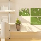 Buds Vine Border Panels Words Vinyl Wall Decals Stickers DIY Art for Home Decor cz-3